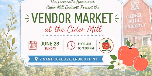 Vendor Market at the Cider Mill