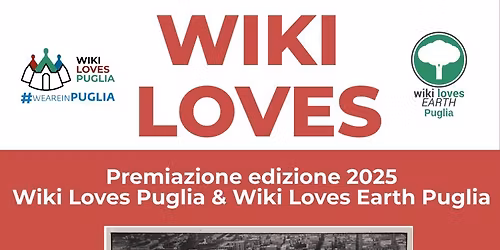Premiazione Wiki Loves Puglia e Wiki Loves Earth 2025