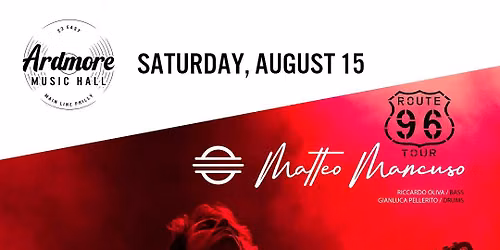 Matteo Mancuso at Ardmore Music Hall 8\/15
