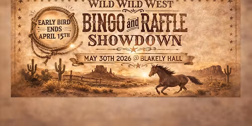 Wild West Bingo & Raffle Showdown