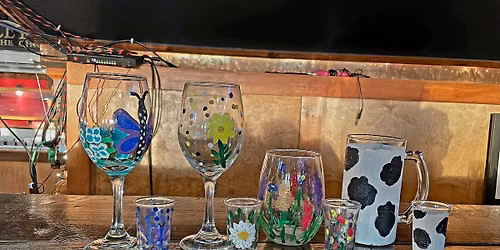 Busters Paint Your Own Custom Cocktail Glass