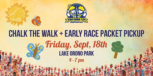 Chalk the Walk + Early Packet Pickup