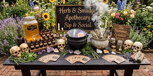 THE SOVEREIGN CIRCLE "I AM" \/ Summer Solstice Witch - SIp & Social