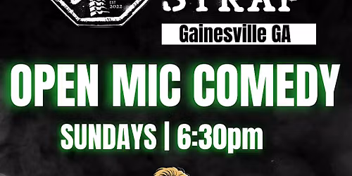 Open Mic Comedy @ Blackstrap Rockhall