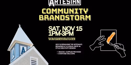 Artesian Community 'Brand'storm