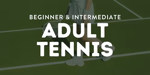 Adult Tennis