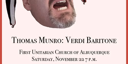 Debut Concert - Thomas Munro: Verdi Baritone