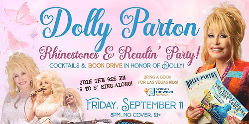 DOLLY PARTON Celebration & BOOK Drive!