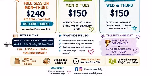 Summer Craft Club
