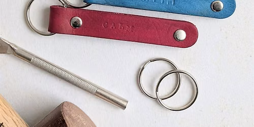 Leatherworking: Beginner Custom Leather Keychain