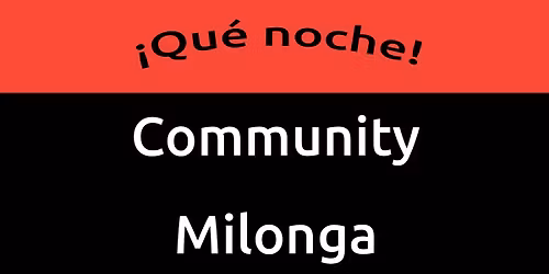 Community Milonga