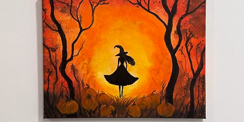 The Fire Witch Paint & Sip