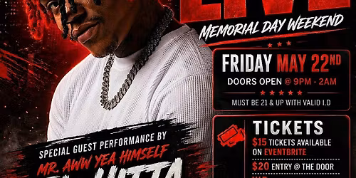 Memorial Day Turn up El Hitta