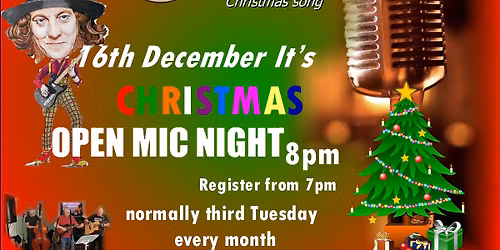 The Falcon Inn Whittlesey CHRISTMAS Open Mic Night