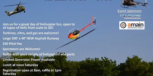 Annual GTRCC Heli Fly-In