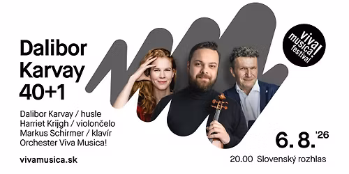 Viva Musica! festival 2026 | Dalibor Karvay 40+1 
