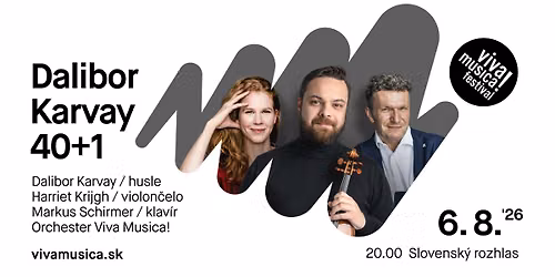 Viva Musica! festival 2026 | Dalibor Karvay 40+1 