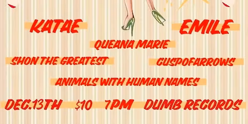 Hip Hop Nite feat. Katae, Emile, Queana Marie, Shon the Greatest, CuspofArrows, AWHN