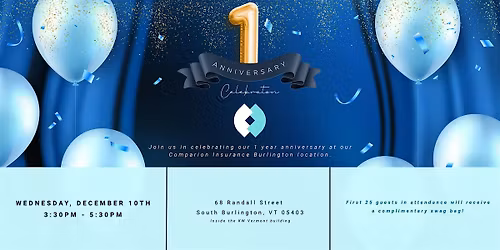 Comparion Insurance Agency 1 Year Office Anniversary Event