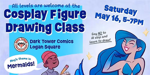 Cosplay Figure Drawing Class with Eli Estrella P\u00e9rez @Dark Tower Comics