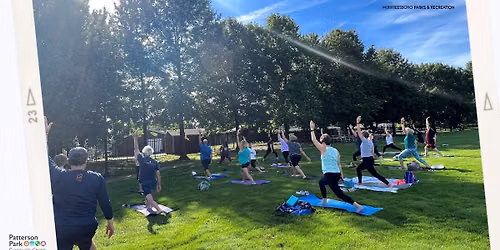 Outdoor Yoga at Patterson Park Community Center