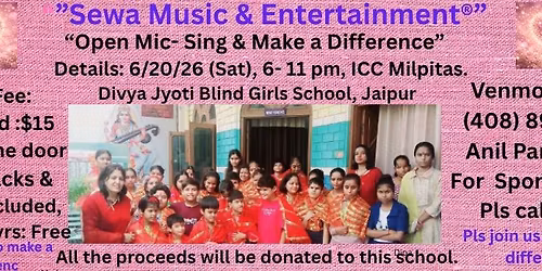 Open Mic - Sing & Make a Difference 