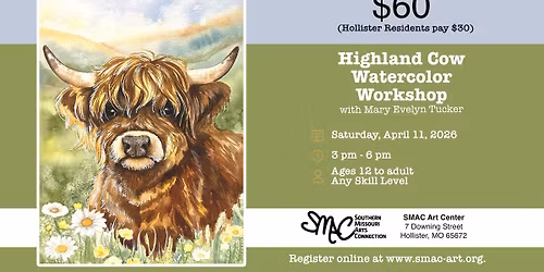 Highland Cow Workshop with Mary Evelyn Tucker