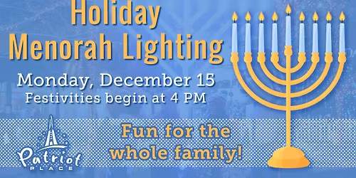 Holiday Menorah Lighting