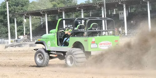 KOI Drag Racing truck race at The Ottawa County Michigan Fair on Saturday August the 1st