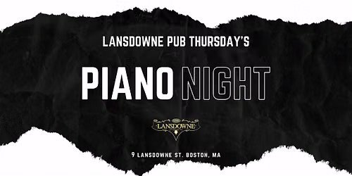 Piano Night @ Lansdowne Pub