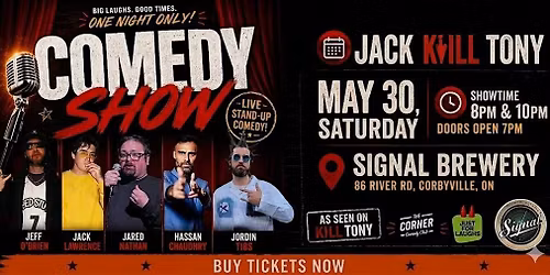BELLEVILLE COMEDY NIGHT 8pm