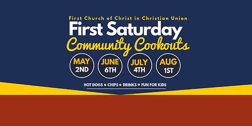 FCCCU First Saturday Community Cookouts
