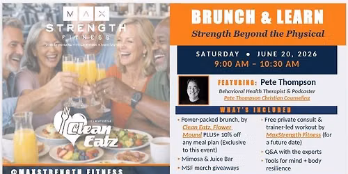 Wellness Brunch at MaxStrength Fitness 