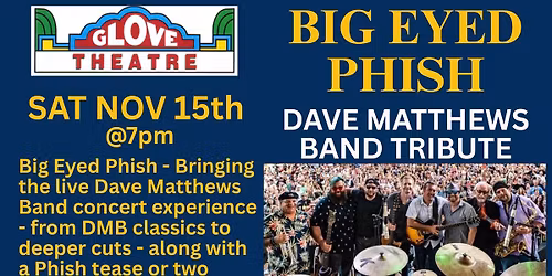 Big Eyed Phish - The Dave Matthews Tribute Band