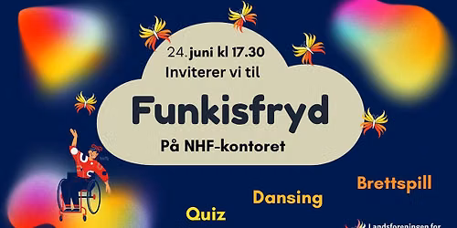 Funkisfryd under Oslo Pride (alkoholfri og lavsensorisk fest)