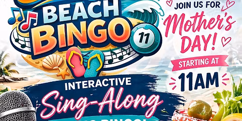 Singo Beach Bingo special Mothers Day Event