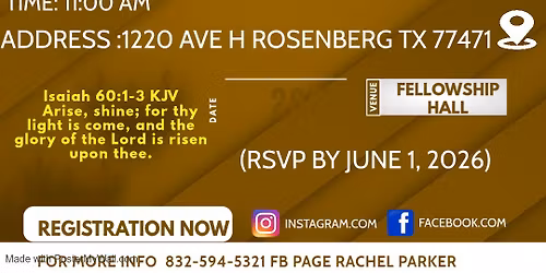 Women's Arise Shine Conference 