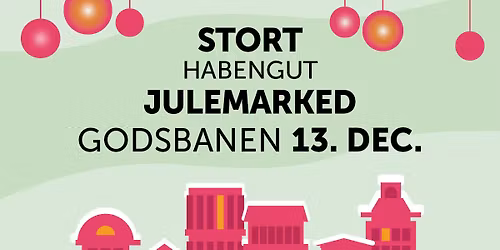 STORT JULEMARKED P\u00c5 GODSBANEN \ud83c\udf84 af habengut \ud83c\udf84