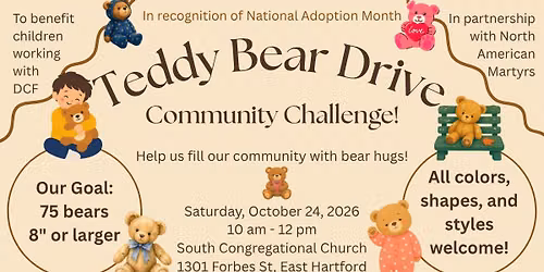 Community Challenge: Teddy Bear Drive