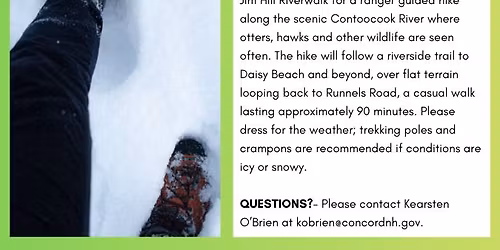 March Group Hike - Jim Hill Riverwalk