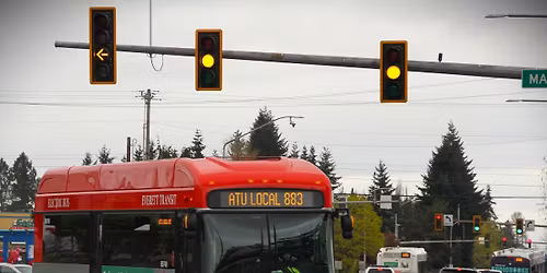 Save Everett Transit Sign Waving Event 