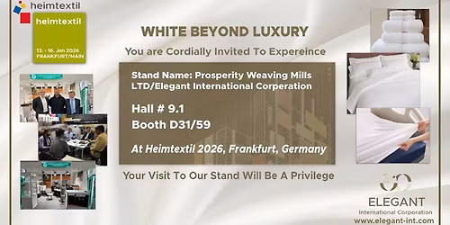 Heimtextil 2026, Frankfurt, Germany