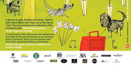 Autumn 'Arrowtown Beech Party' - Planting Day