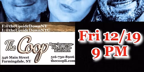 The Upside Down returns to The Coop 12\/19