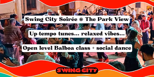 NEW! Swing City Soir\u00e9e - up tempo night