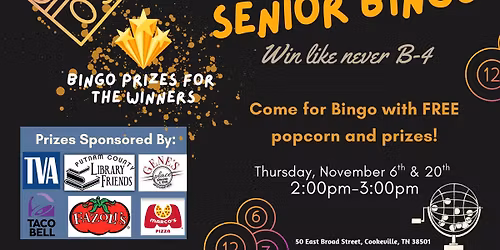 Senior Bingo