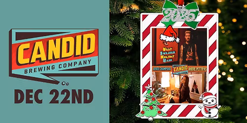 Ugly Sweater Holiday Bash ft. Andre Pettipas & Jos\u00e9e Champoux \/\/ Candid Brewing