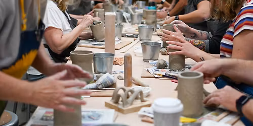 Marbled Cups Clay Play