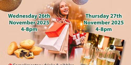 Beau Jangle Xmas shopping nights 