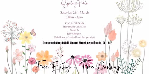 Emmanuel Church Spring Fair